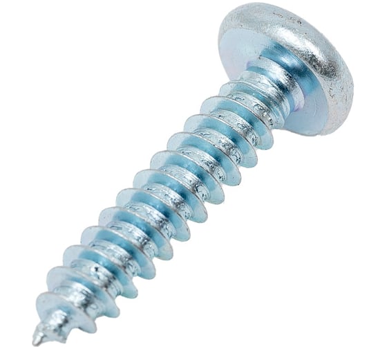 Изображение товара Шуруп STARFIX 5.5x25 мм, полусферическая головка, белый цинк, острый, DIN 7981, 50 шт. в зип-локе SMZ1-33278-50