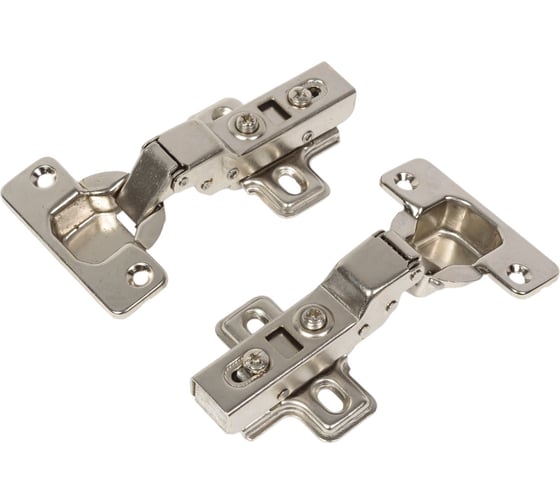 Изображение товара Петля полунакладная STARFIX с доводчиком Clip-on, 2 шт. в пакете SMF-95521-2