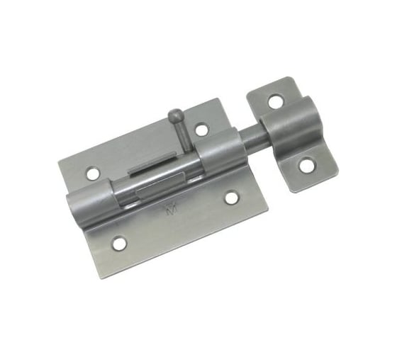 Изображение товара Задвижка дверная STARFIX 82 мм ЗД-07, без покрытия SMP-73162-1