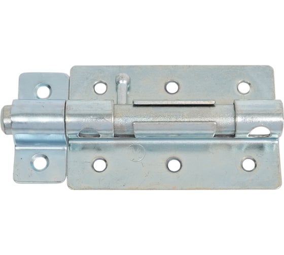 Изображение товара Задвижка дверная STARFIX 100 мм ЗД-08, белый цинк SMP-07693-1