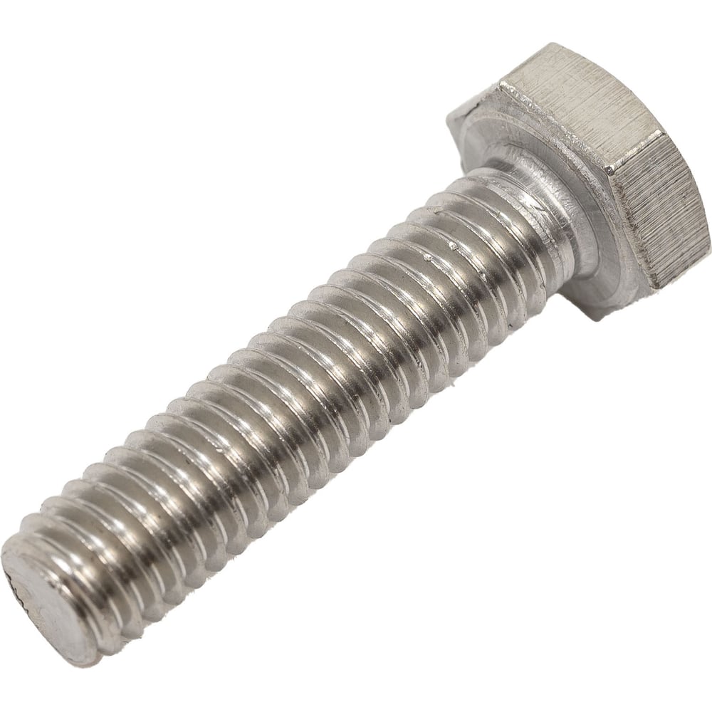 Изображение товара Болт STARFIX М6x25, шестигранный, нержавеющая сталь (А2), DIN 933, 10 шт. в зип-локе SMZ1-104790-10