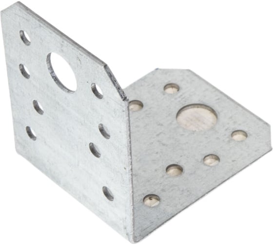 Изображение товара Уголок крепежный STARFIX 53x65x65 мм KU 1.8 мм, белый цинк SMP-81475-1