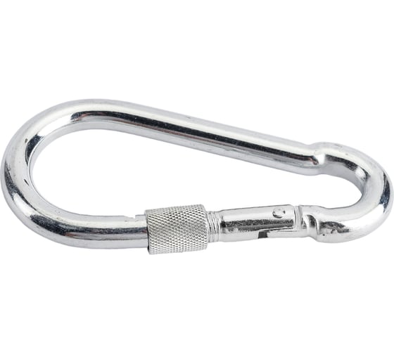 Изображение товара Карабин STARFIX с фиксатором, М9 DIN 5299D, 2 шт. в зип-локе SMM2-53197-2