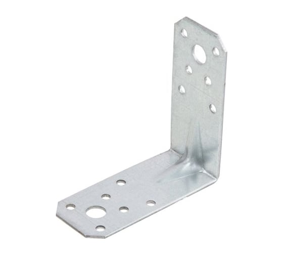 Изображение товара Уголок крепежный STARFIX усиленный, 40x90x90 мм С 2.0 мм, белый цинк SMP-44248-1