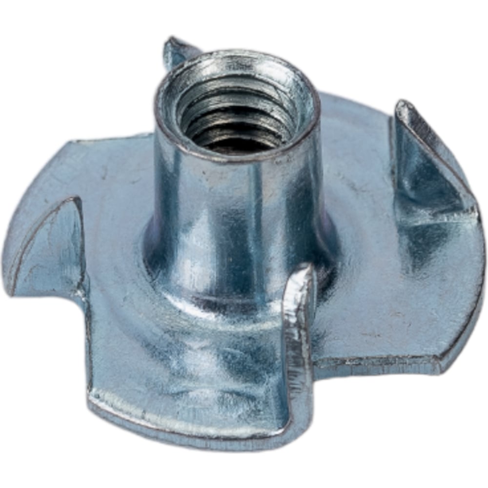 Изображение товара Гайка STARFIX М4/8 врезная цинк DIN 1624, 100 шт