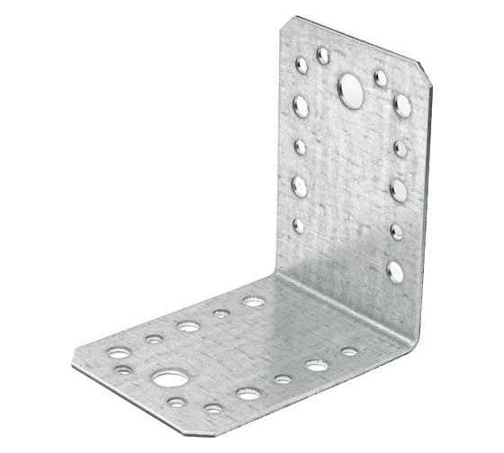 Изображение товара Уголок крепежный STARFIX 55x70x70 мм C 2.0 мм, белый цинк SMP-103402-1