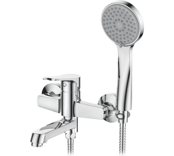 Изображение товара Смеситель Ledeme ванна картридж д.35мм, короткий излив L35F, дивертор в корпусе L3161 19120