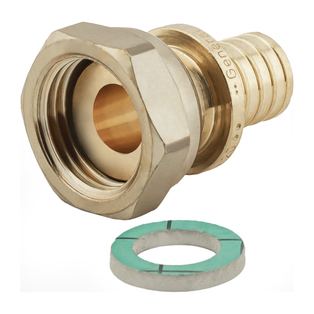 Изображение товара Переходник с накидной гайкой PROFACTOR 16x1/2 аксиальный