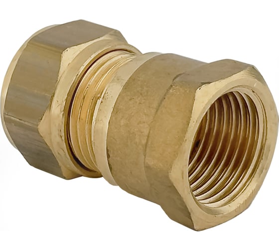 Изображение товара Соединитель обжимной с внутренней резьбой для трубки PROFACTOR 15x1/2"вн PF AF 724.1515F