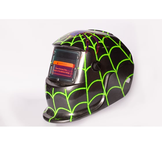 Изображение товара Маска сварочная (Welding Mask) рисунок Паук PLAZWELD PWE1641