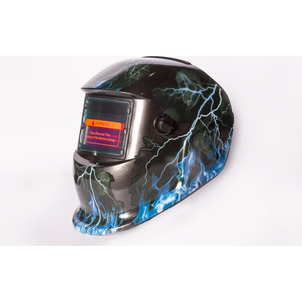 Изображение товара Маска сварочная (Welding Mask) рисунок Молния PLAZWELD PWE1609