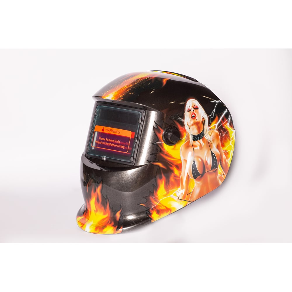 Изображение товара Маска сварочная PLAZWELD PWE1605 с хамелеоновым фильтром и регулируемым затемнением