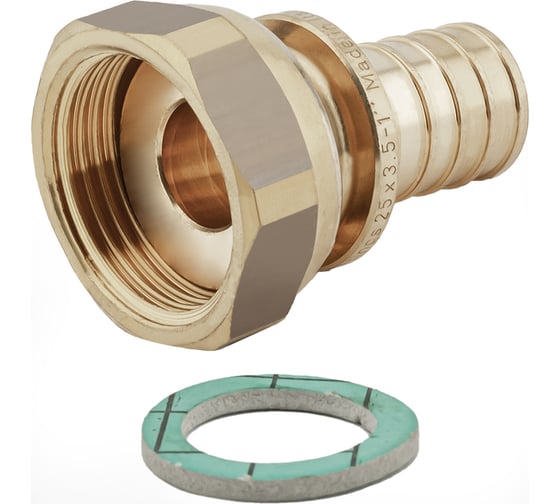 Изображение товара Переходник с накидной гайкой PROFACTOR аксиальный 25x1"вн PF AF 705.2525U