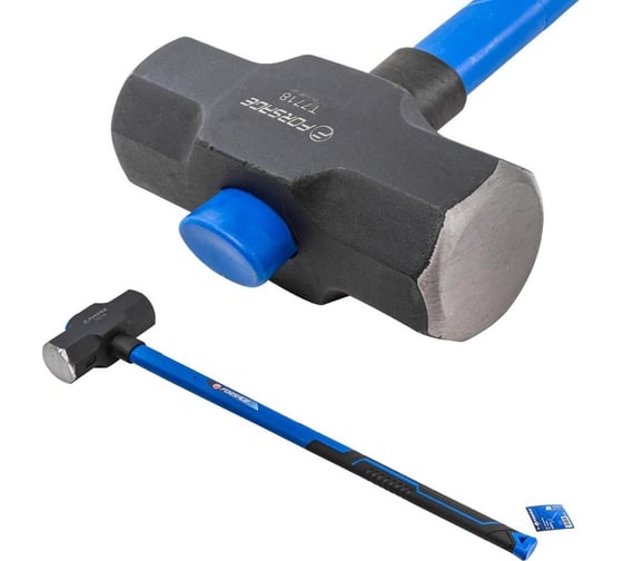 Изображение товара Кувалда с фибергласовой ручкой и резиновой противоскользящей накладкой Forsage (8100г, L ручки-800мм) F-T7718(56669)