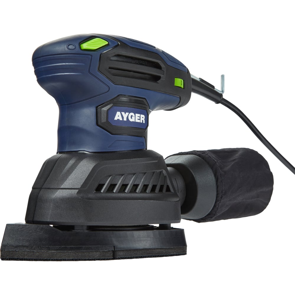 Изображение товара Мультифункциональная шлифовальная машина AYGER AXM300 220 Вт профессиональный инструмент