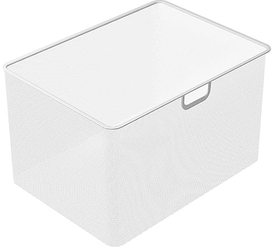 Изображение товара Корзина мелкосетчатая ПРАКТИК GBM 60x30 белая S70199312301