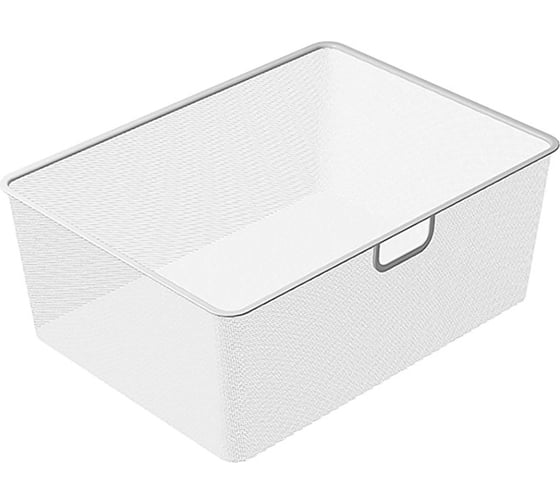 Изображение товара Корзина мелкосетчатая ПРАКТИК GBM 60x20 белая S70199312201