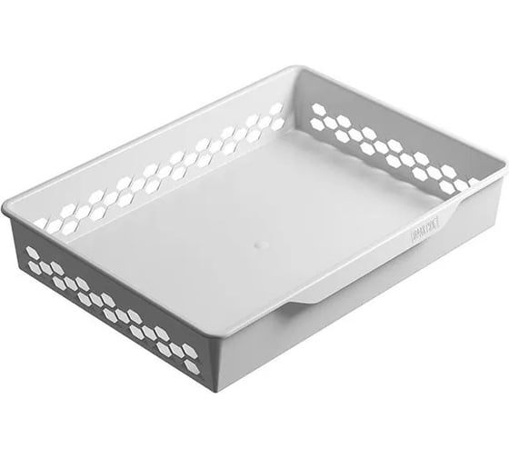 Изображение товара Корзина пластиковая ПРАКТИК GBP 60x10 белая S70199322101