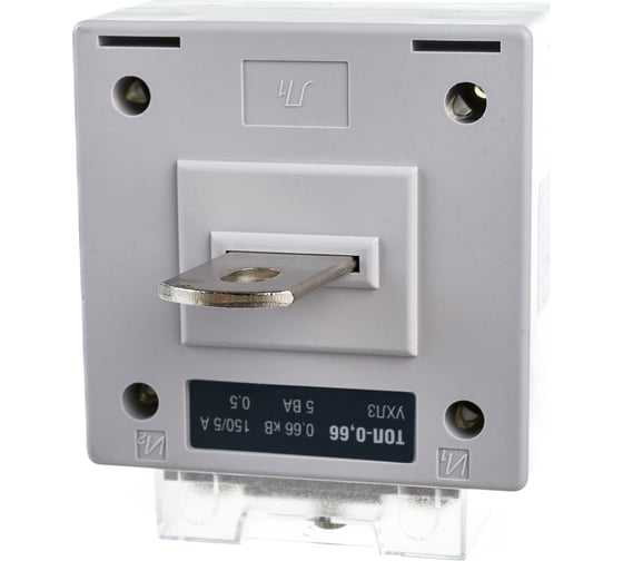 Изображение товара Трансформатор тока IEK ТОП-0,66 150/5А 5ВА класс 0,5 ITP10-2-05-0150