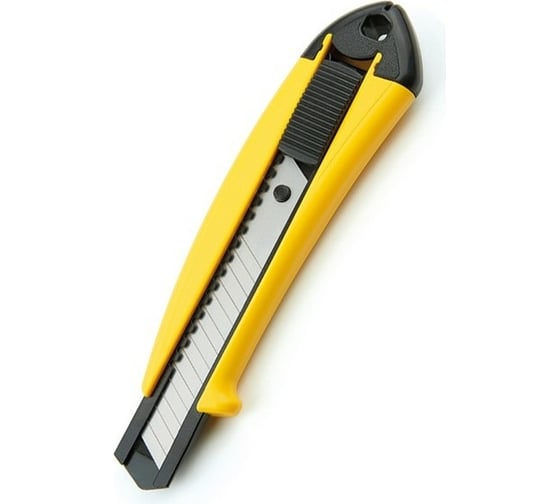 Изображение товара Строительный нож DEKOR HASSAN 18 мм пластиковый корпус 1226