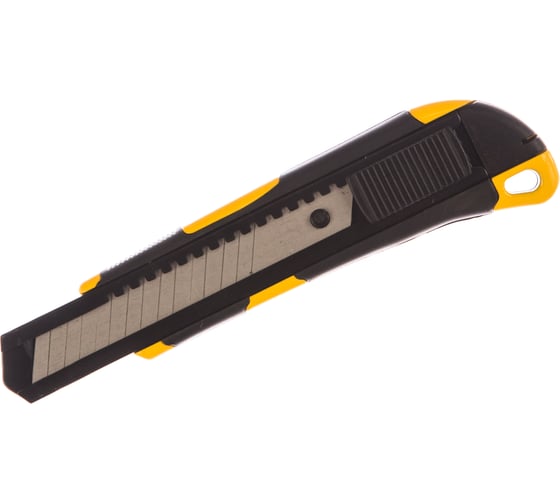 Изображение товара Строительный нож DEKOR HASSAN 18 мм алюминиевый корпус 1227