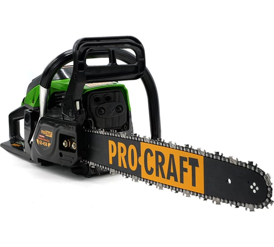 Изображение товара Бензопила ручная PROCRAFT (металл. картер) GS450