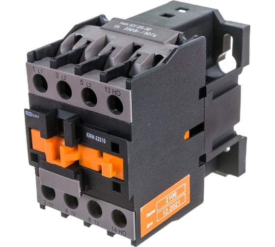 Изображение товара Контактор TDM КМН-22510, 25А, 230В/АС3, 1НО SQ0708-0014