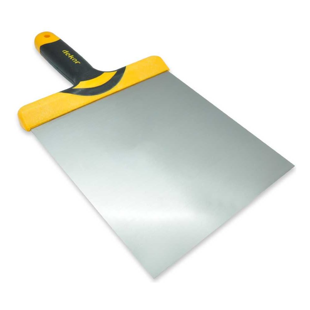 Изображение товара Шпатлевочная лопатка DEKOR HASSAN 180x180 мм пластиковая ручка