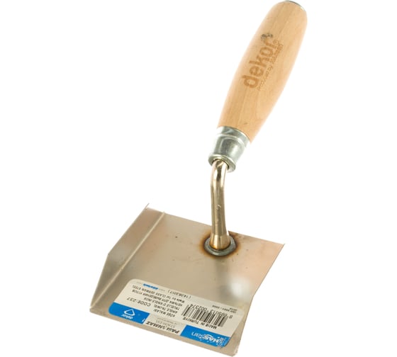 Изображение товара Мастерок для выведения углов DEKOR 88х90мм универсальный 237