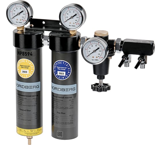 Изображение товара Фильтр-группа двухступенчатая до 0.01 мкм NORDBERG NP8594