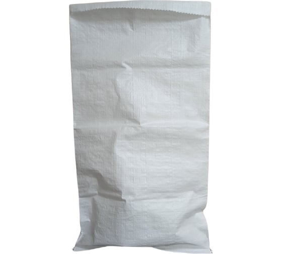 Изображение товара Мешки пищевые 100 шт, белые, 57x107 см, 50 кг РОМТО 668