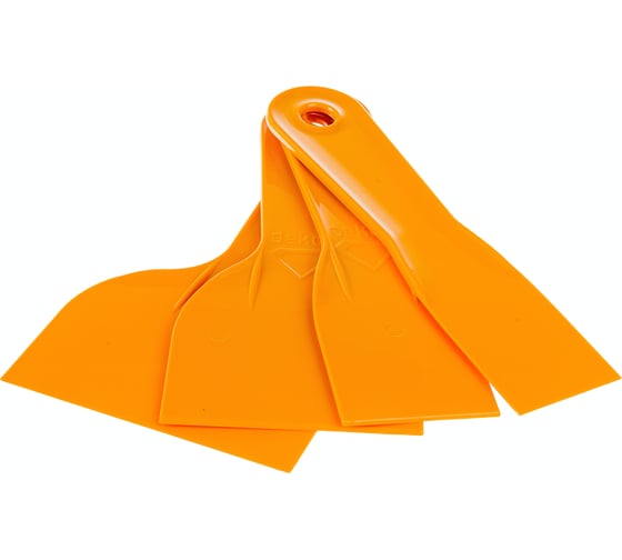 Изображение товара Набор пластиковых шпателей DEKOR 4 шт 40 мм, 50 мм, 80 мм, 100 мм 142