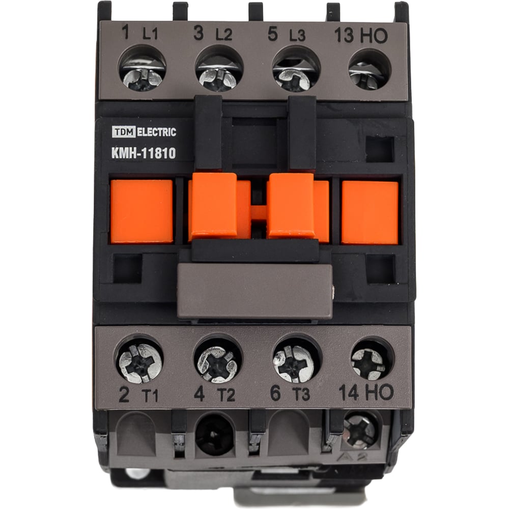 Изображение товара Контактор силовой TDM КМН-11810 18А 110В, IP20, монтажная плата