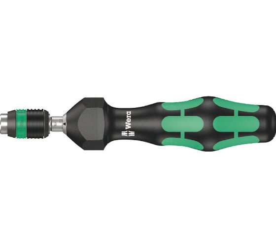 Изображение товара Динамометрическая отвёртка с патроном WERA 7431 Kraftform Rapidaptor, 1/4, 0.30-1.00 Нм WE-074772