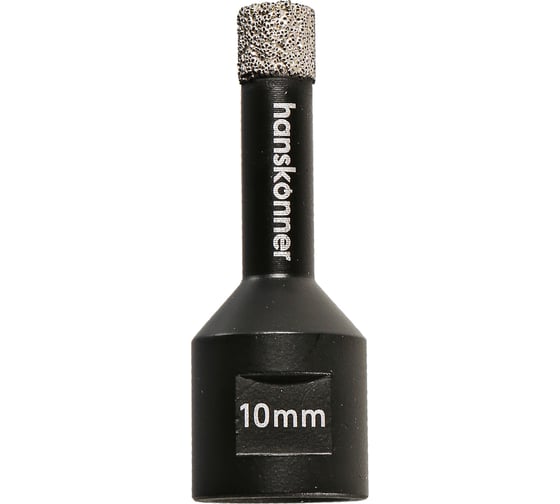 Изображение товара Коронка алмазная 10x60 мм, M14 для УШМ Hanskonner H1055-10-10