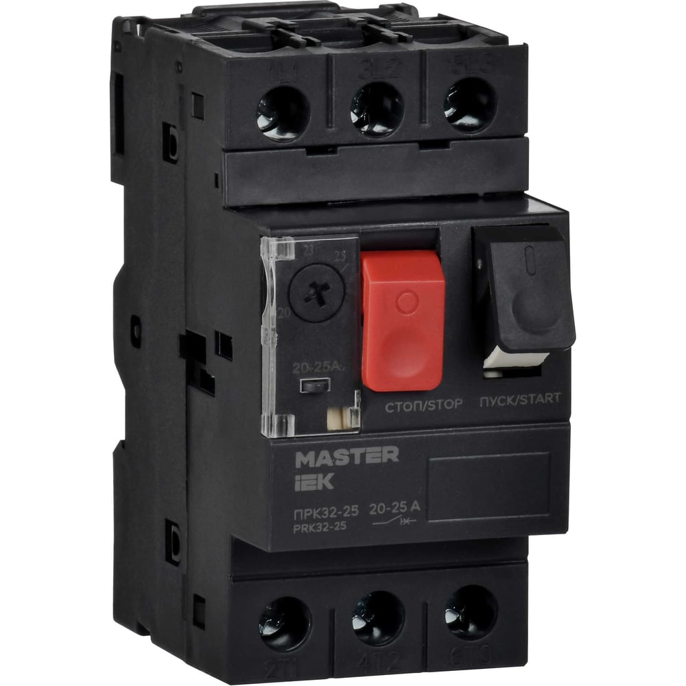 Изображение товара Автоматический выключатель IEK ПРК 32-25 25А 600В защита двигателя Изображение товара Автоматический выключатель IEK ПРК 32-25 25А 600В защита двигателя