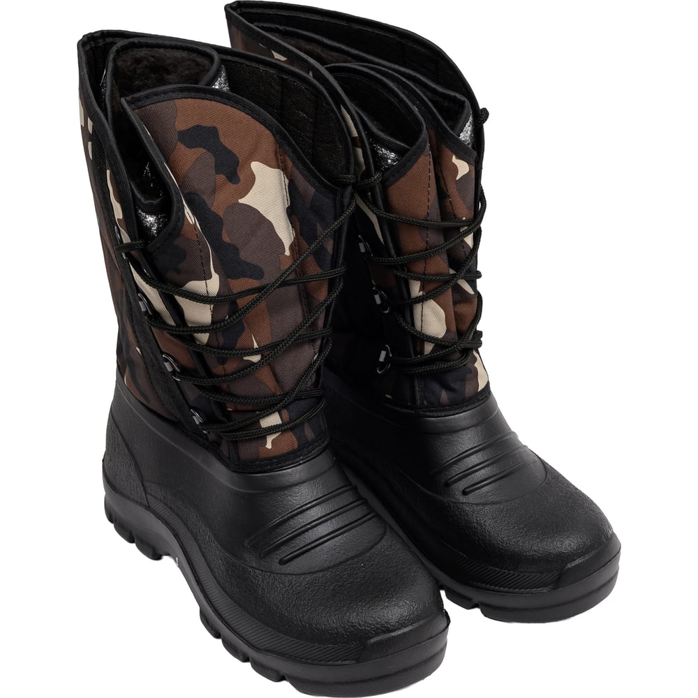 Изображение товара Зимние мужские сапоги ФАКЕЛ ЭВА Милитари Лайт Step 45, КМФ, защита до -30°C