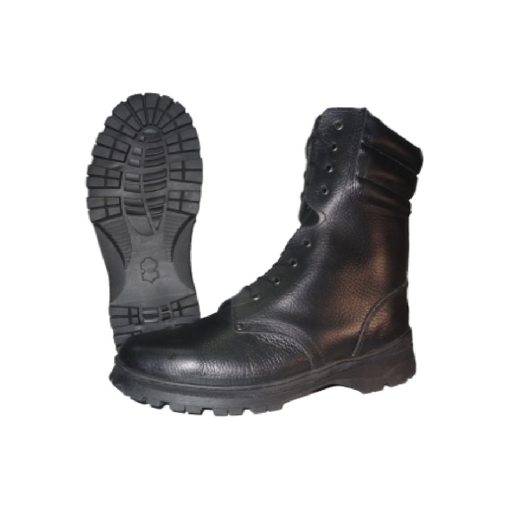 Изображение товара Мужские высокие берцы из натуральной кожи на подошве из ТЭП, модель А-011П