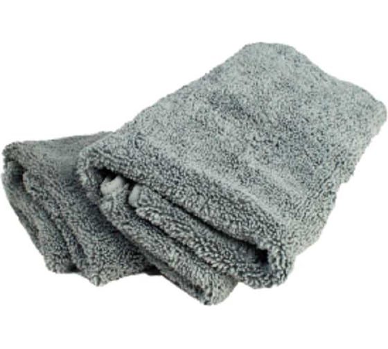 Изображение товара Салфетка двухсторонняя серая из микрофибры Hanko MC-G 40x40 см, 2 шт 800345