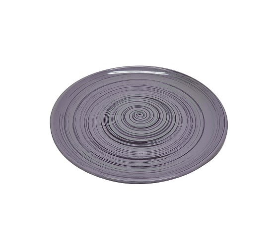 Изображение товара Тарелка Борисовская керамика плоская, 22 см, лаванда 101295