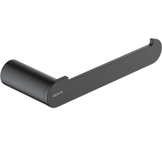 Изображение товара Бумагодержатель Aquatek ЛИРА матовый черный AQ4408MB 00000135621