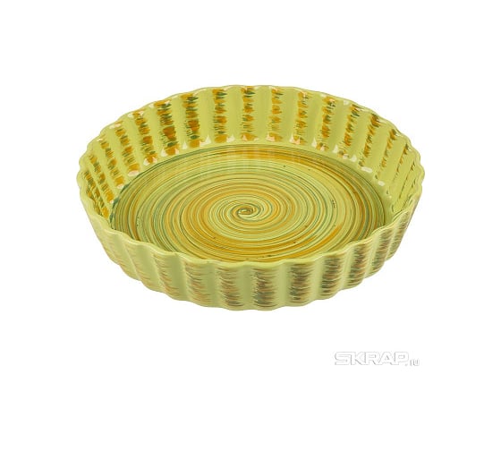 Изображение товара Форма для пирога Борисовская керамика Витаминка, 2,5 л, круглая 104888