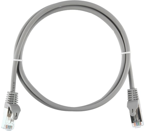 Изображение товара Шнур NIKOMAX F/UTP 4 пары, категория 5e, 2хRJ45/8P8C, серый, 1м NMC-PC4SD55B-ES-010-C-GY
