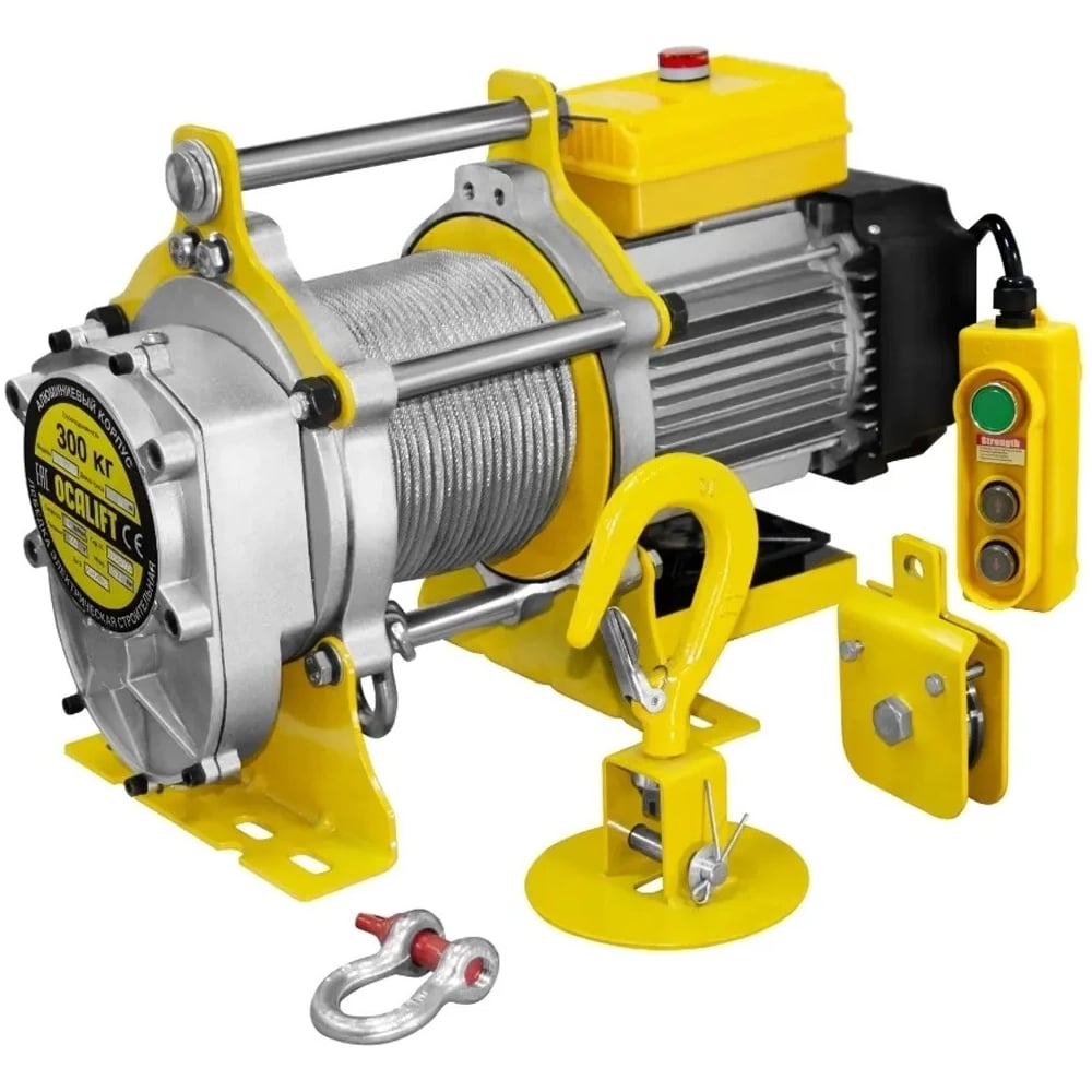 Изображение товара Строительная электролебедка OCALIFT TSA 500 кг 40 м 2,3кВт 220в