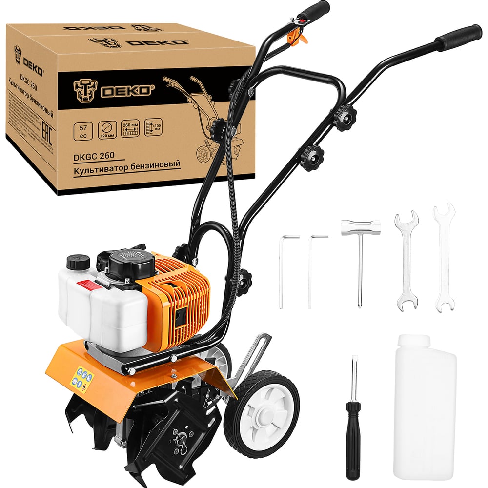 Изображение товара Культиватор бензиновый DEKO DKGC 260 065-1230