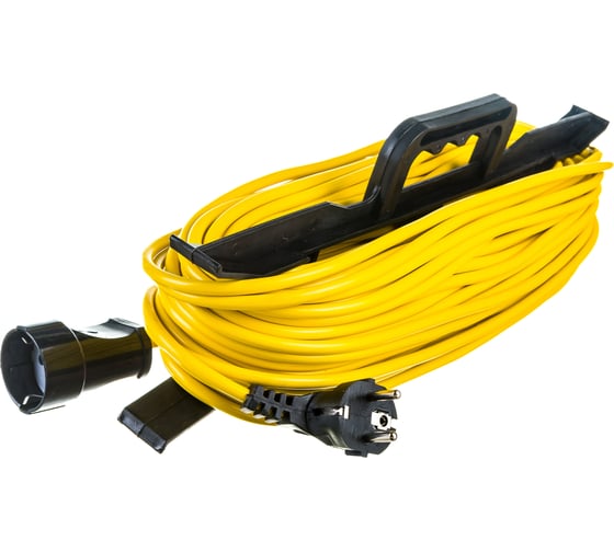 Изображение товара Удлинитель-шнур на рамке СОЮЗ ТМ 2200 Вт, заземляющий контакт, 50м 481S-5305