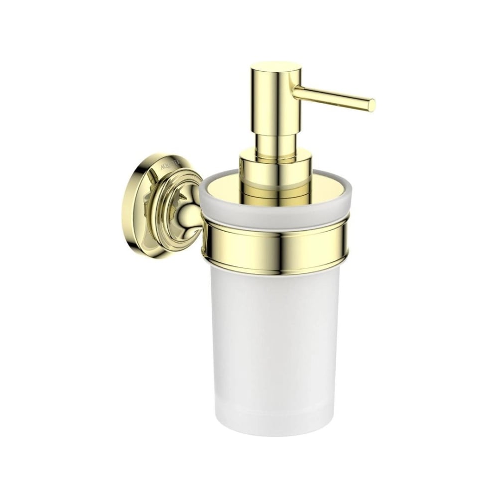 Изображение товара Дозатор Aquatek КЛАССИК полированное золото AQ4505PG настенный механический