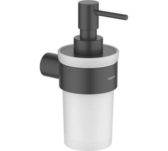 Изображение товара Дозатор Aquatek ЛИРА матовый черный AQ4405MB 00000135617