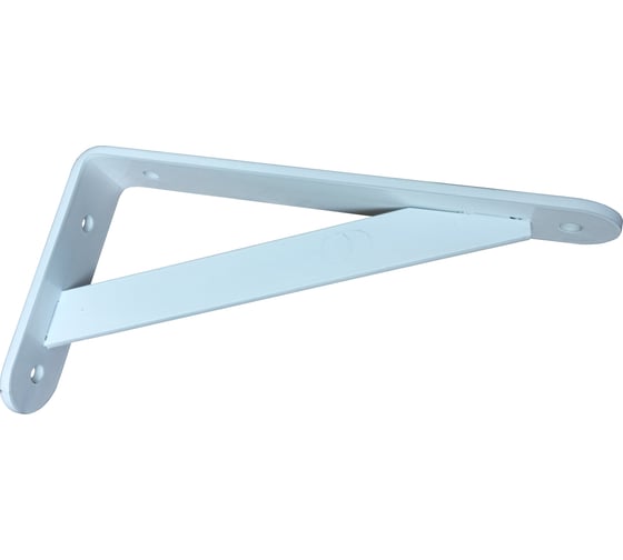 Изображение товара Кронштейн-уголок усиленный ФТ 195x100x30x4 мм, белый, КУ195100Б