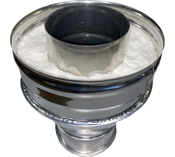 Изображение товара Финишный элемент Ип Чечихин Е.С. подвижный ВПВ 35 150x230 (внутр.-нерж.430 сталь 0,8 мм., наруж.-нерж.430 сталь, 0,5 мм.) изоляция CERABLANKET ДС-КВ 0009